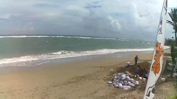 Школа кейтбординга – пляж Кабарете кайт (камера 2)